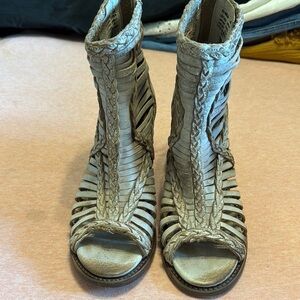 Freebird by Steven Tan Sandals with Elegant Cutouts